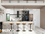 Проект будинку ARCHON+ Будинок в мажанках 2 вер.2 візуалізація кухні 1 від 1