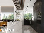 Проект будинку ARCHON+ Будинок в мажанках 2 вер.2 візуалізація кухні 1 від 3