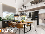 Проект будинку ARCHON+ Будинок в мажанках 2 вер.2 денна зона (візуалізація 1 від 6)