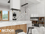 Проект будинку ARCHON+ Будинок в гаурах 4 (Н) візуалізація кухні 1 від 2