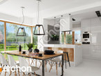 Проект дома ARCHON+ Дом в гаурах 4 (Н) визуализация кухни 1 вид 1