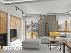 Проект будинку ARCHON+ Будинок в гаурах 4 (Н) денна зона (візуалізація 1 від 2)