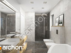 Проект будинку ARCHON+ Будинок в малинівці 14 візуалізація ванни (візуалізація 3 від 3)