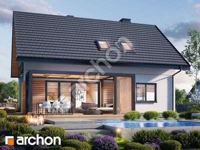 Проєкт будинку ARCHON+ Будинок в малинівці 14 