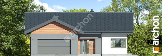 Передній фасад Будинок в жонкілях 3 (Г2Е)