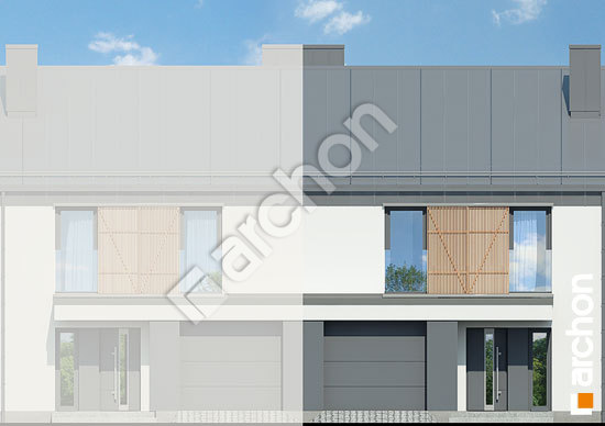 Передній фасад Будинок в нарцисах (С)