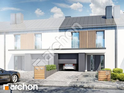 Проект дома ARCHON+ Дом в нарциссах (С) 