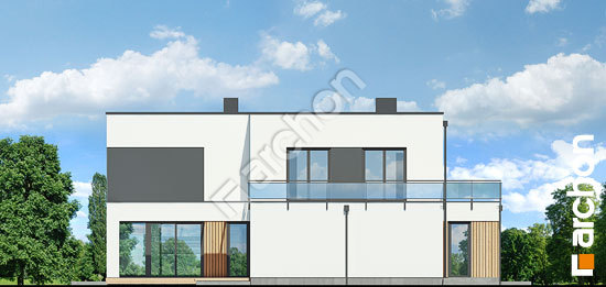 Дворовий фасад Будинок в аромах 3 (Г2Е)