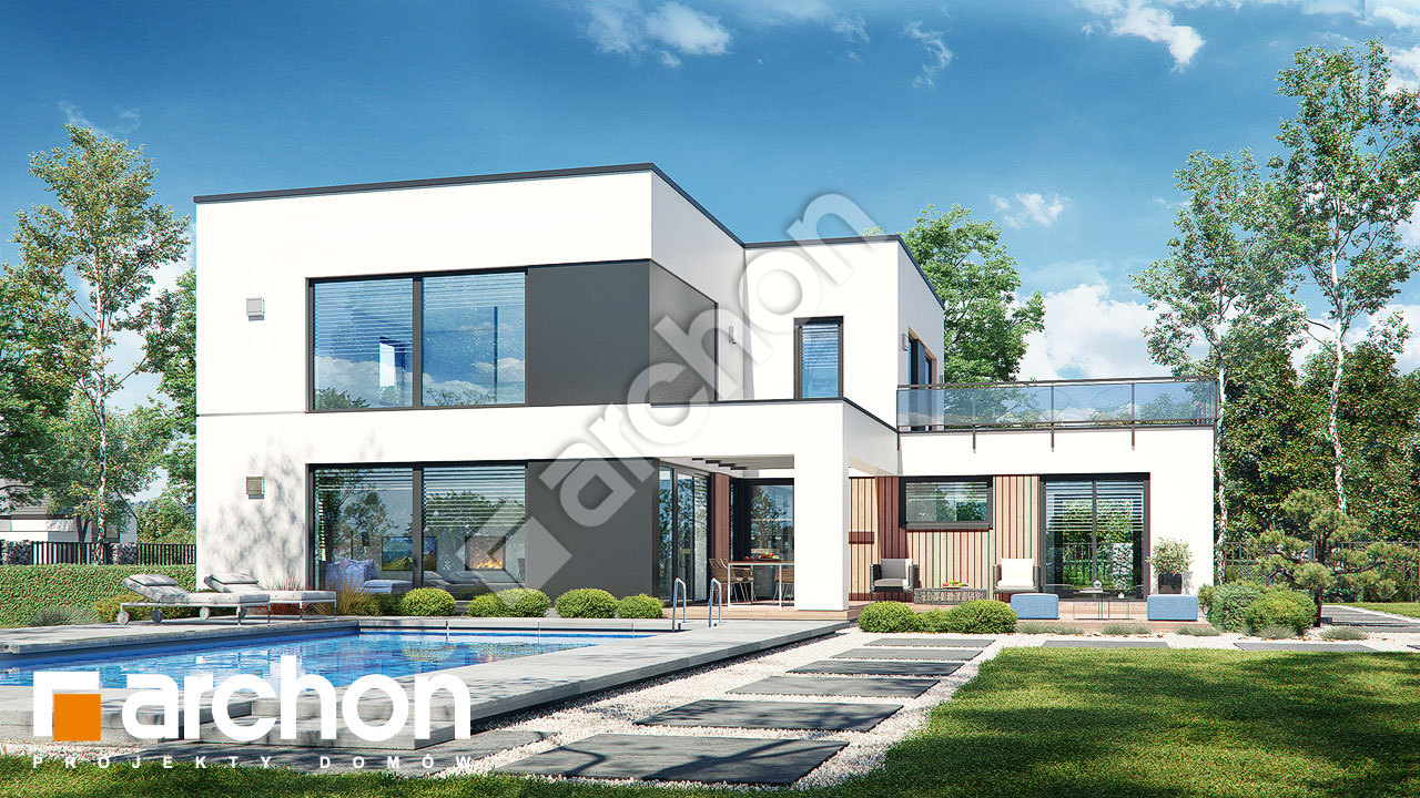 Проект будинку ARCHON+ Будинок в аромах 3 (Г2Е) додаткова візуалізація