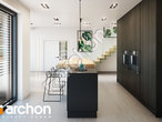 Проект дома ARCHON+ Дом в аромах 3 (Г2Е) визуализация кухни 1 вид 2