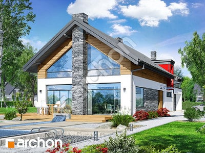 Проект дома ARCHON+ Дом в лаврах (Г2П) 