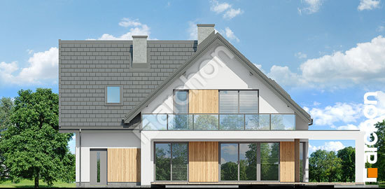 Дворовий фасад Будинок в аморфах 2