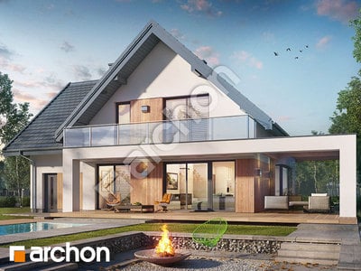 Проєкт будинку ARCHON+ Будинок в аморфах 2 