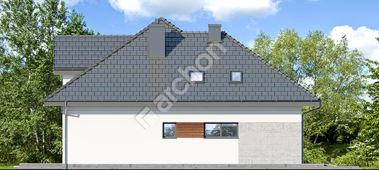 Бочний фасад Будинок в бзах 2 (Г2)