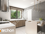 Проект дома ARCHON+ Дом в бзах 2 (Г2) визуализация кухни 1 вид 1