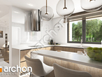 Проект дома ARCHON+ Дом в бзах 2 (Г2) визуализация кухни 1 вид 2