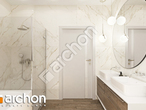 Проект дома ARCHON+ Дом в бзах 2 (Г2) визуализация ванной (визуализация 3 вид 3)