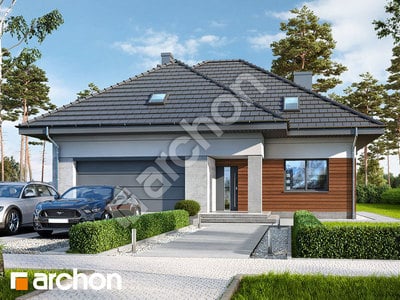 Проєкт будинку ARCHON+ Будинок в бзах 2 (Г2) 