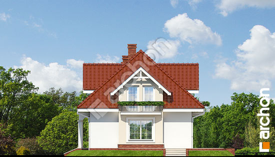 Боковой фасад Дом в вербене вер. 2