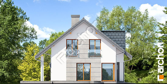 Боковой фасад Дом в вистерии 4 (П)