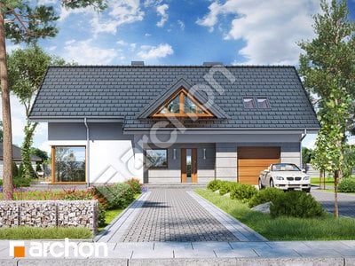 Проєкт будинку ARCHON+ Будинок у вістерії 4 (П) 