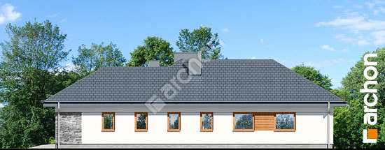 Боковой фасад Дом в навлоциях 2 (Г2)