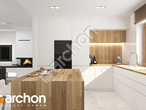 Проект будинку ARCHON+ Будинок в навлоціях 2 (Г2) візуалізація кухні 1 від 3