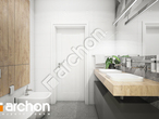 Проект будинку ARCHON+ Будинок в навлоціях 2 (Г2) візуалізація ванни (візуалізація 3 від 3)