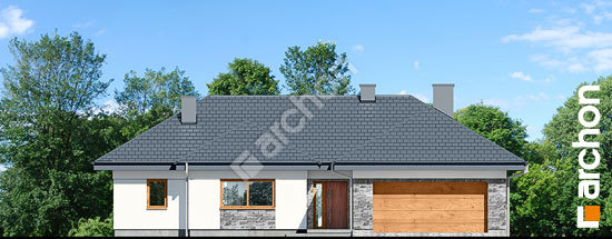 Передній фасад Будинок в навлоціях 2 (Г2)