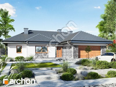 Проєкт будинку ARCHON+ Будинок в навлоціях 2 (Г2) 