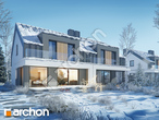 Проект дома ARCHON+ Дом в клематисах 27 (Б) 