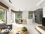 Проект дома ARCHON+ Дом в клематисах 27 (Б) дневная зона (визуализация 1 вид 5)