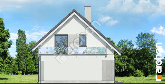 Бочний фасад Будинок в хлорофітумі (ГНТ) вер. 2