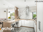 Проект будинку ARCHON+ Вілла Констанція (Б) візуалізація кухні 1 від 3
