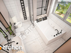 Проект дома ARCHON+ Вилла Констанция (Б) визуализация ванной (визуализация 3 вид 4)