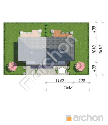 Проєкт будинку ARCHON+ Вілла Констанція (Б) Ситуація
