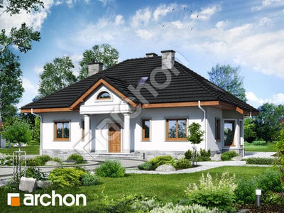 Проєкт будинку ARCHON+ Будинок під червоною горобиною 5 вер.2 