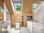 Проект будинку ARCHON+ Будинок в первоцвітах 2 (Г2П) візуалізація ванни (візуалізація 3 від 1)