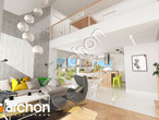 Проект дома ARCHON+ Дом в первоцветах 2 (Г2П) дневная зона (визуализация 1 вид 3)