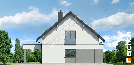 Бочний фасад Будинок під персиками (Г2Е)