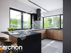 Проект дома ARCHON+ Дом под персиками (Г2Е) визуализация кухни 1 вид 3