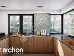Проект дома ARCHON+ Дом под персиками (Г2Е) визуализация кухни 2 вид 3