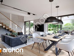 Проект будинку ARCHON+ Будинок під персиками (Г2Е) денна зона (візуалізація 1 від 1)