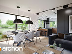 Проект будинку ARCHON+ Будинок під персиками (Г2Е) денна зона (візуалізація 1 від 2)