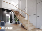 Проект дома ARCHON+ Дом под персиками (Г2Е) дневная зона (визуализация 1 вид 4)
