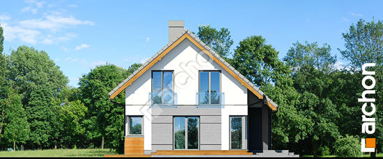 Бочний фасад Будинок в журавках 6