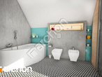 Проект будинку ARCHON+ Будинок в журавках 6 візуалізація ванни (візуалізація 3 від 3)