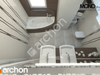Проект дома ARCHON+ Дом под вербой (Т) визуализация ванной (визуализация 1 вид 5)