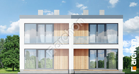 Дворовой фасад ДОМ В ТУНБЕРГИЯХ 4 (Б)