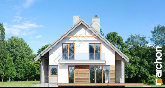 Боковой фасад Дом в аурорах